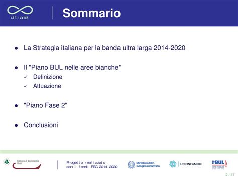 La Strategia Italiana Per La Bul Ppt Scaricare