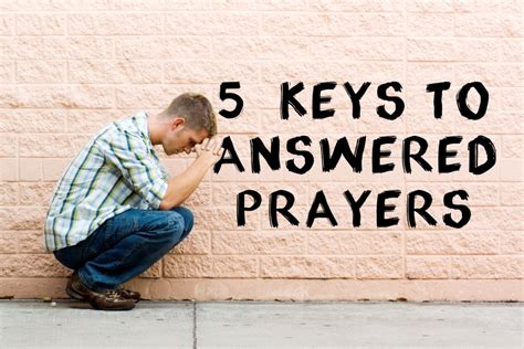 Five Keys to Answered Prayers - Life, Hope & Truth