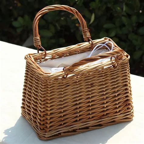 Woven Straw Bags For Summer Iucn Water