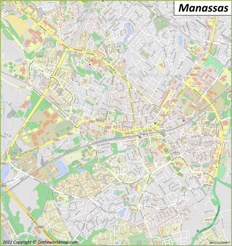 Manassas Map | Virginia, U.S. | Discover Manassas with Detailed Maps