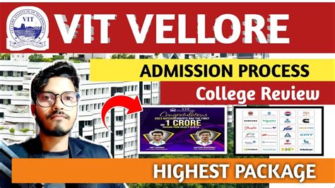 VIT Vellore College Review Placement Campus Tour Fees Structure