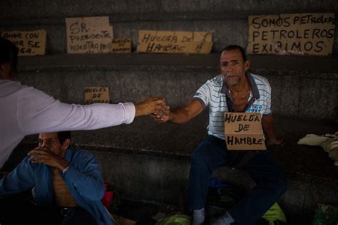 Extrabajdores De Pdvsa Llevan Más De 126 Horas En Huelga De Hambre