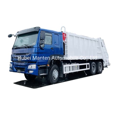 Sinotruk HOWO 20m3 Compessed Wastement 371HP 20cbm Garbage Compactor