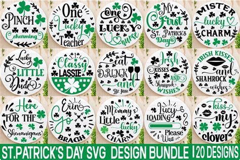 Stpatricks Day Svg Design Bundle Bundle · Creative Fabrica