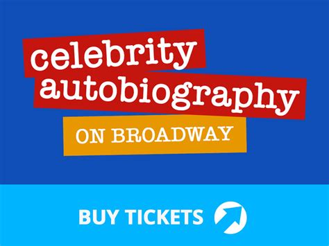 Celebrity Autobiography On Broadway Tickets Broadway Direct