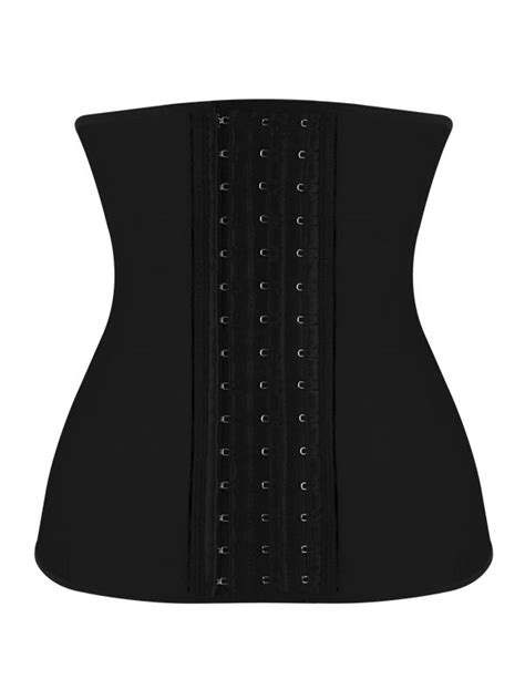 Burvogue Steel Boned Inner Latex Shaper Waist Training Corset