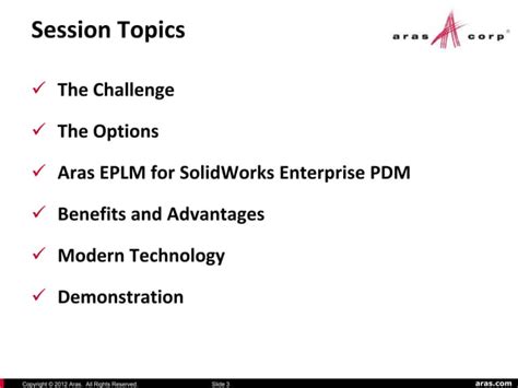 Aras Eplm For Solidworks Epdm Ppt