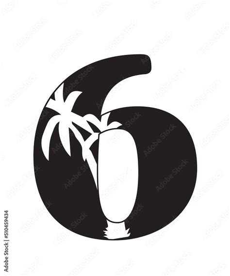 Palm Tree Font Alphabet Letters Palm Trees Svg Summer Svg Sunset
