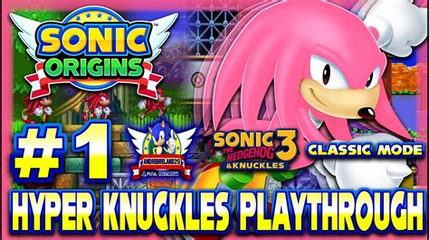 Sonic Origins Ps P Sonic Knuckles With Hyper Knuckles