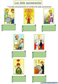 Los 7 Sacramentos En 2024 Los 7 Sacramentos Temas De Catequesis