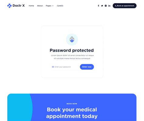 Doctr X Webflow Ecommerce Website Template