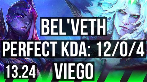 BEL VETH Vs VIEGO JNG 12 0 4 1200 Games Legendary KR Master