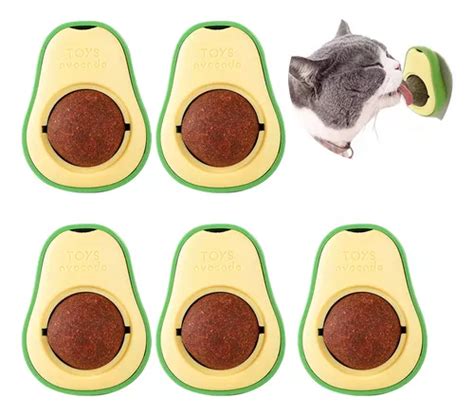 Kit De Juguetes Para Gatos Con Aguacate Hierba Gatera Natural