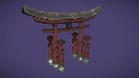 Japanese Shrine Download Free 3d Model By Wolvemancer [e515fa1