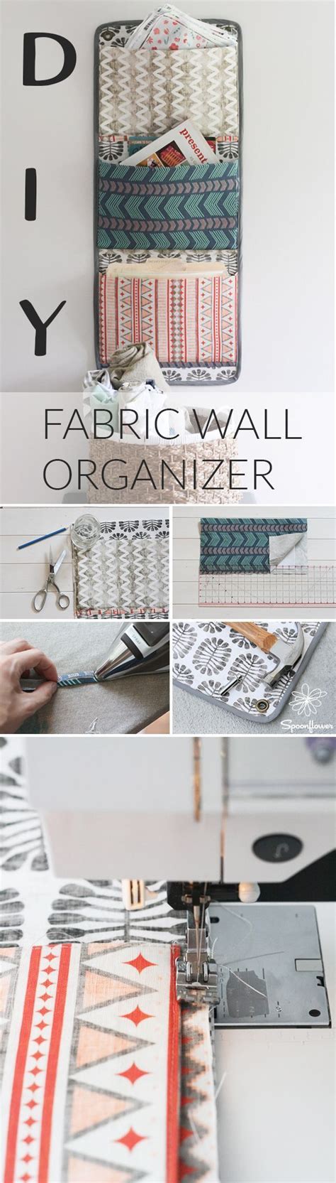 Diy Fabric Wall Organizer Wall Organizer Diy Fabric Wall Hanging Wall Organizer