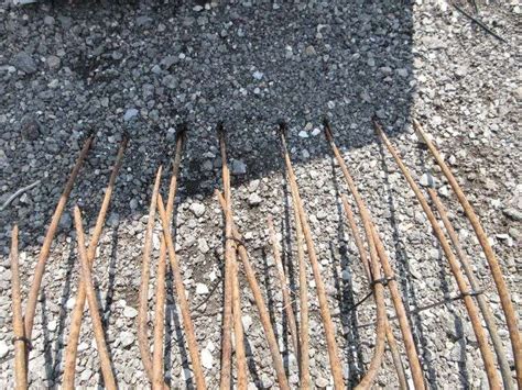 Pitchfork heads, include: (1) 3-prong, (2) 4-prong, and (1) 8-prong ...