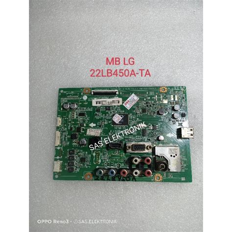 Jual MB MOTHERBOARD MAINBOARD MESIN TV LED LG 22LB450A 22LB450 A