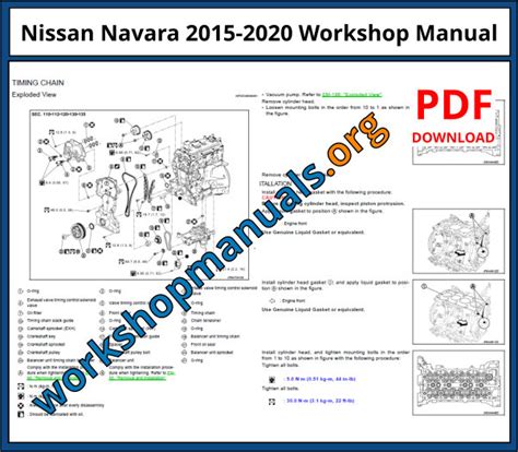 Nissan Navara Workshop Repair Manual 2015 2020 Download Pdf