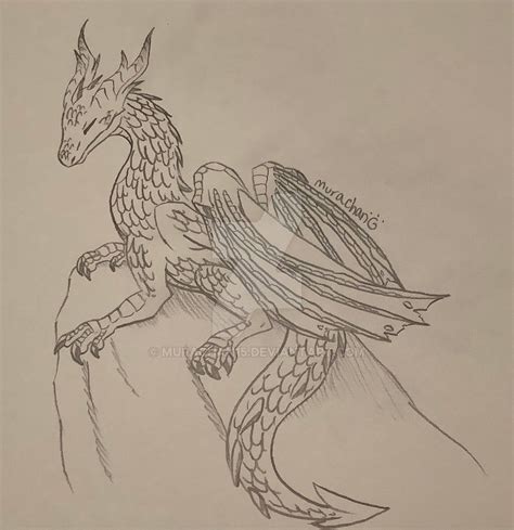 Dragon Sketch By Murachan15 On Deviantart