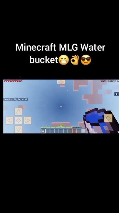 Minecraft Mlg Water Bucket Shortminecraft Gaming Short Youtube