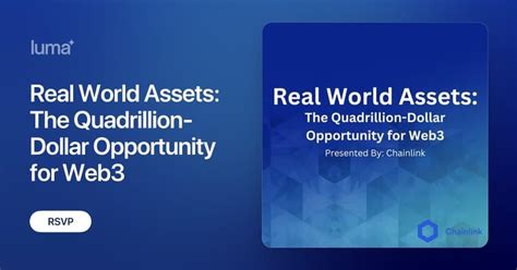 Pier Two On Linkedin Real World Assets The Quadrillion Dollar