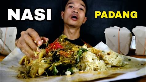 MUKBANG NASI PADANG ATI CUMI RENDANG NEPATIN JANJI 2K SUBSCRIBERS