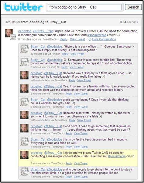 Twitter Meaningful Conversations And Followfriday — Ocdq Blog