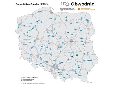 GDDKiA ogłosi 10 przetargów z Programu budowy 100 obwodnic NBI