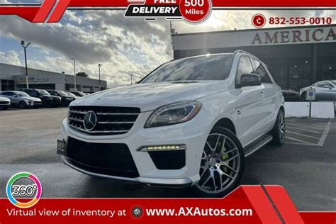 Used Mercedes Benz M Class ML63 AMG For Sale Near Me Edmunds