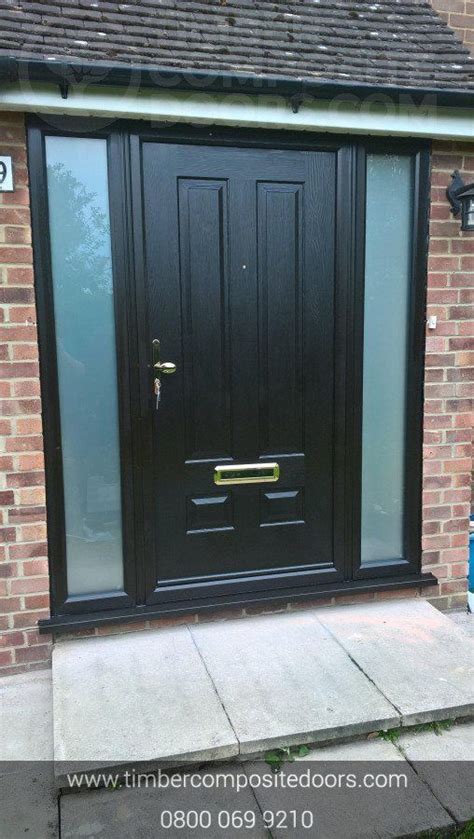 Solidor™ Edinburgh Solid Timber Composite Door In Peacock Blue Composite Door Timber Edinburgh