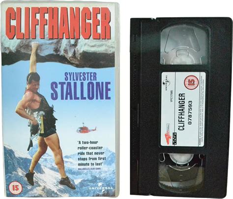 Cliffhanger VHS Sylvester Stallone Janine Turner John Lithgow