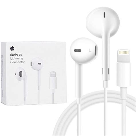 Original Apple Earpods With Lightning Connector In Ear Earphones In