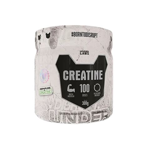 Creatina Borntodisrupt Under Labz 300g Curitiba Nutrition Suplementos