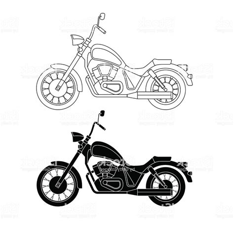 Motorcycle Chopper Drawing At Explore Collection