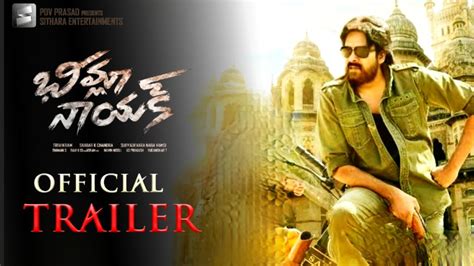 Bheemla Nayak Official Trailer Pawan Kalyan Rana Daggubati Bheemla