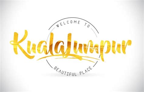 Maputo Welcome Word Text Handwritten Font Golden Texture Design