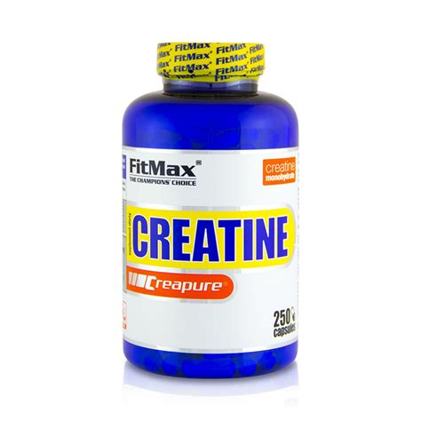 Креатин FitMax Creatine Creapure caps 250 капс Без вкуса (372051 ...