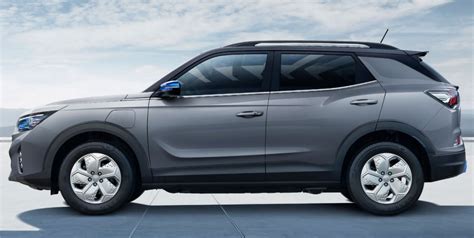 The New Ssangyong Korando E Motion Electric Suv From Euros