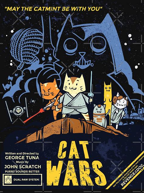 Cat Wars Funny Parody Classic T Shirt For Sale By Berraco Redbubble