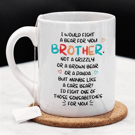 Funny Brother Mugs Brother T Idea Brother Present T From Etsy