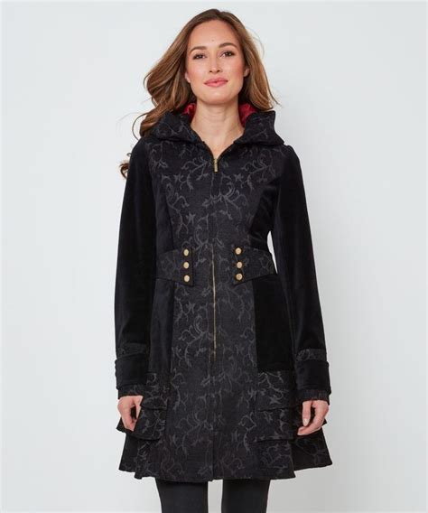 Elegant Jacquard Coat