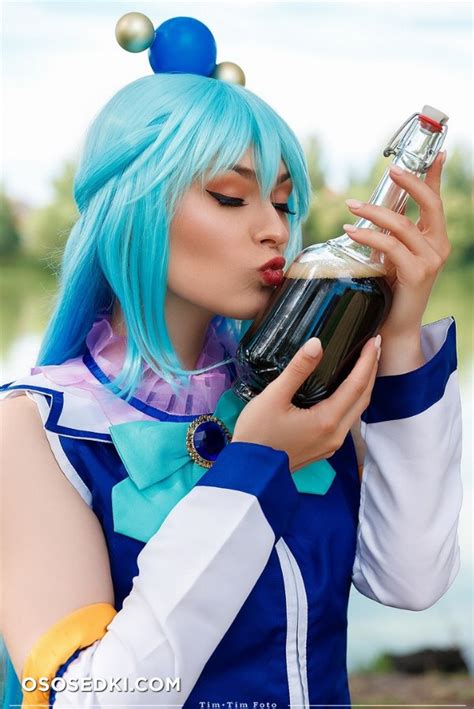 Model Aqua Aqua In Cosplay Aqua From Konosuba 5 Leaked Photos From