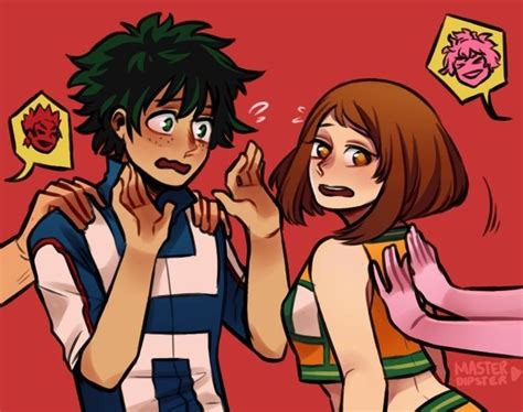 Pin De Ivana🌸 Em Boku No Hero Academia Casais Bonitos De Anime Ochako Uraraka Izuku Midoriya