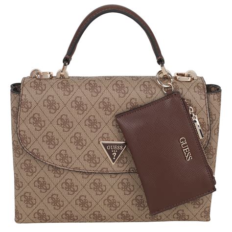 Guess Eco Craig Hwesg Latte Logo Brown Pc