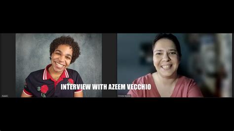 INTERVIEW WITH AZEEM VECCHIO YouTube