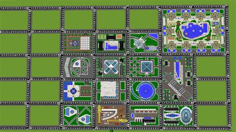 Minecraft City Blueprints