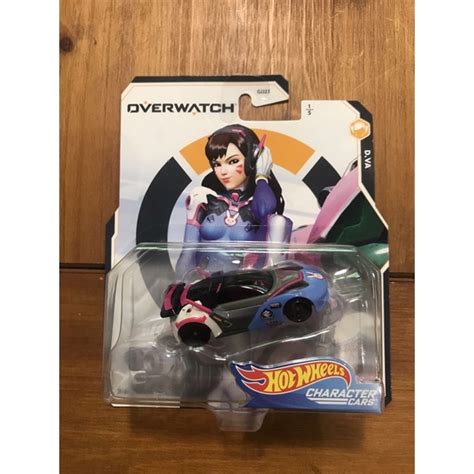 皮皮的店 Hot wheels 風火輪 overwatch 鬥陣特攻 D Va 1 64 1 64 角色車 蝦皮購物
