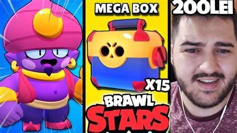 Deschidem Mega Box Uri Pe Brawl Stars Youtube