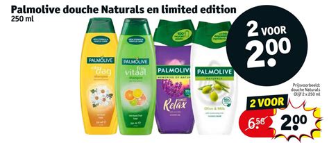 Palmolive Douche Naturals En Limited Edition Aanbieding Bij Kruidvat