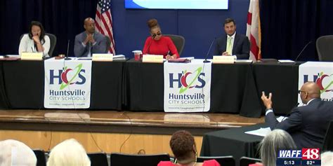 Huntsville City Schools Boe Holds Public Interviews For Superintendent